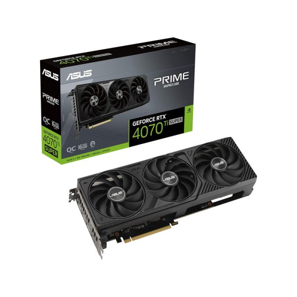 کارت گرافیک ایسوس مدل RTX 4070 TI SUPER PRIME OC – حافظه 16G با گارانتی اصلی