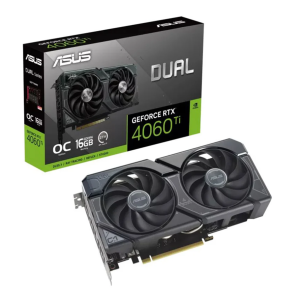 کارت گرافیک ایسوس مدل RTX 4060 TI DUAL OC – حافظه 16G با گارانتی اصلی