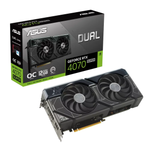کارت گرافیک ایسوس مدل RTX 4070 SUPER DUAL OC – حافظه 12G با گارانتی اصلی