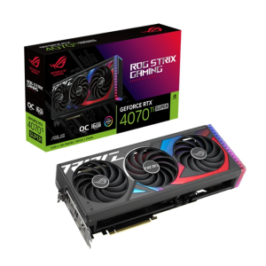 کارت گرافیک ایسوس مدل RTX 4070 TI SUPER ROG OC – حافظه 16G با گارانتی شرکتی